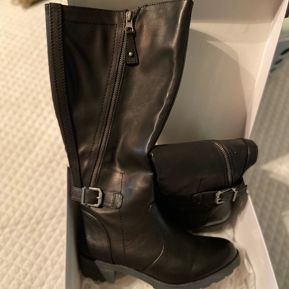 NEW White Mountain Women’s Tall Boots Black Size 6 It’s Fall Ya’ll - Picture 1 of 6